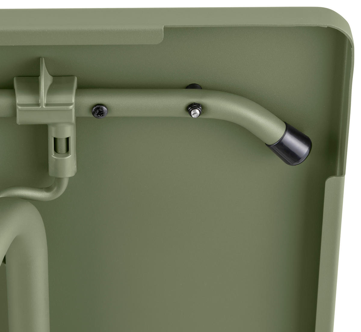 GARTENKLAPPTISCH 120/70/73 cm Metall rechteckig  - Waldgrün, Basics, Metall (120/70/73cm) - Lafuma Mobilier
