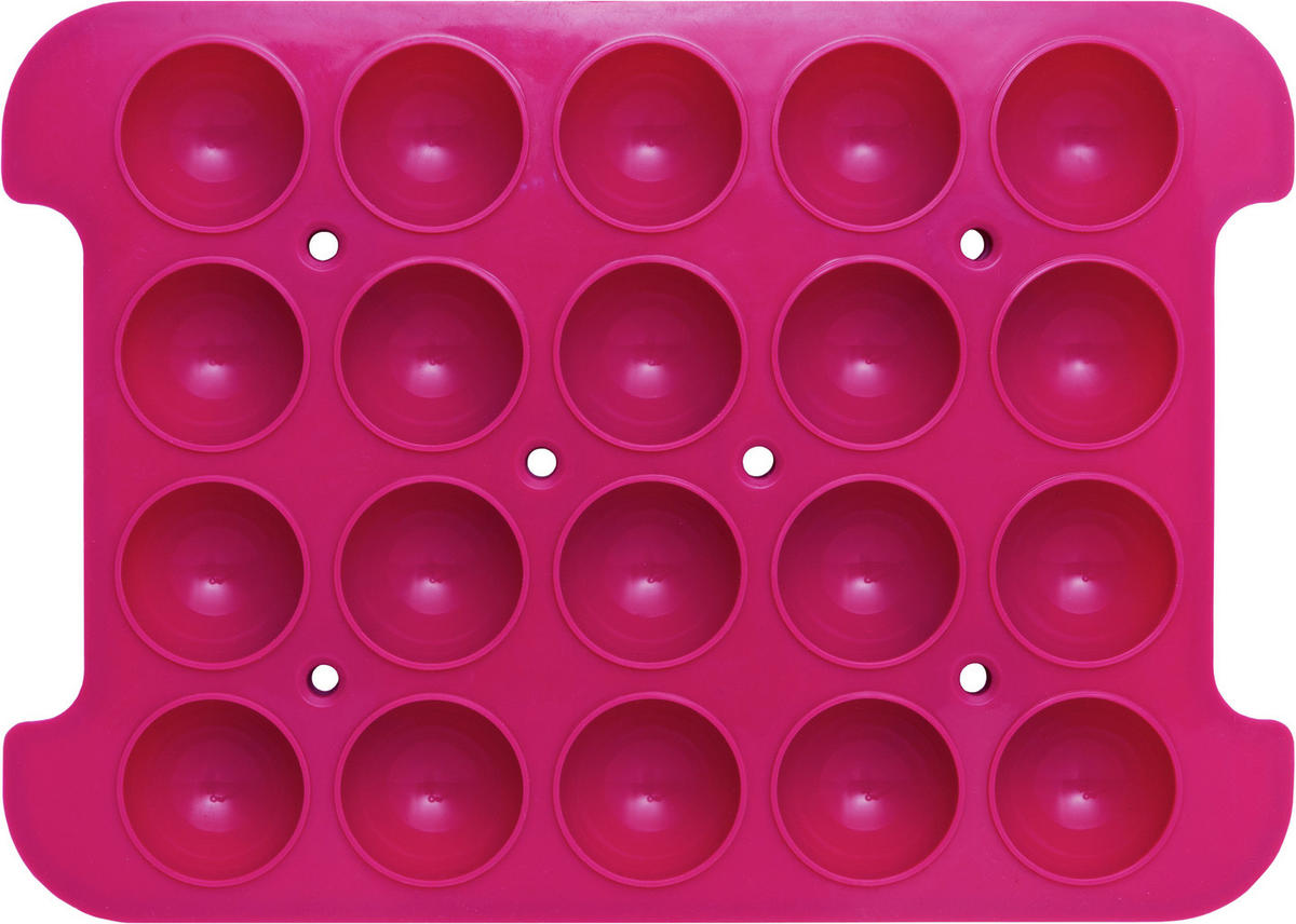 BACKSET - Pink/Silberfarben, KONVENTIONELL, Papier/Kunststoff - Birkmann