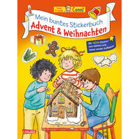 MITMACHBUCH Buntes Conni-Stickerbuch: Advent und Weihnachten  - Multicolor, Basics, Papier (21/28/0,9cm) - Carlsen