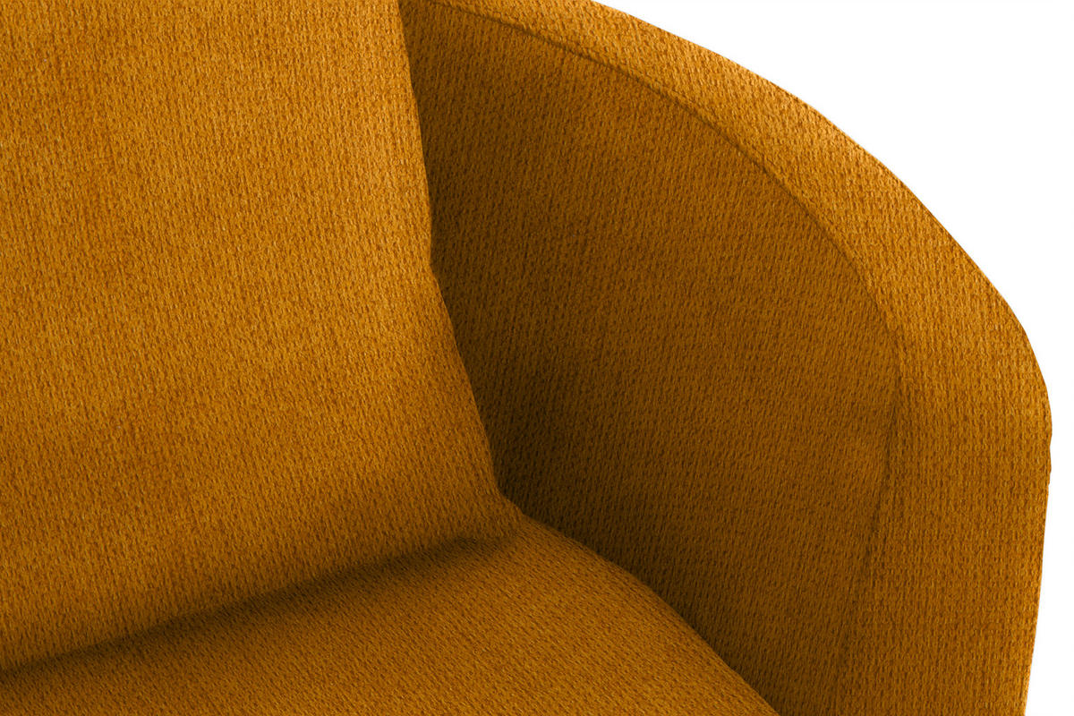 COCKTAILSESSEL - Gelb/Schwarz, Design, Kunststoff/Textil (81/74/81cm) - Livetastic