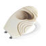 WC-SITZ Beige, Weiß - Beige/Weiß, Basics, Kunststoff (37,5/45cm) WC-SITZ Beige, Weiß - Beige/Weiß, Basics, Kunststoff (37,5/45cm)