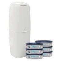 WINDELEIMER   Angelcare  - Weiss Hochglanz, Basics, Kunststoff (29/45/25cm) - Angelcare