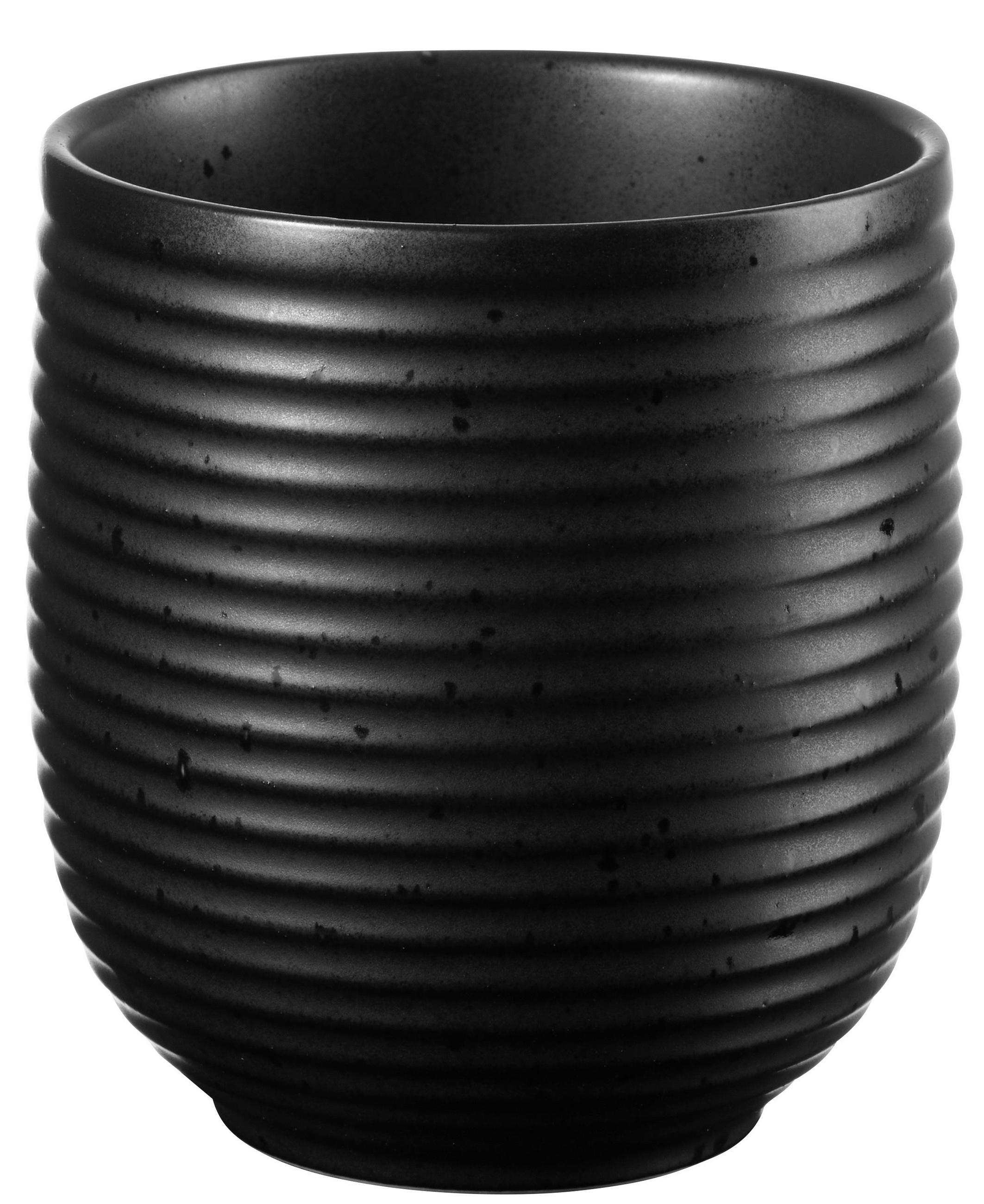 TEETASSE Japandi   - Schwarz, KONVENTIONELL, Keramik (7,7/8,3cm) - ASA