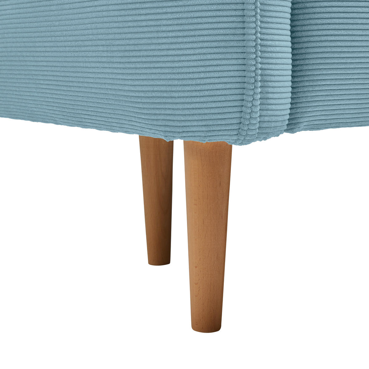 3-SITS SOFFA i manchester petrol  - petrol/naturfärgad, Modern, trä/textil (183/85/92cm) - MID.YOU