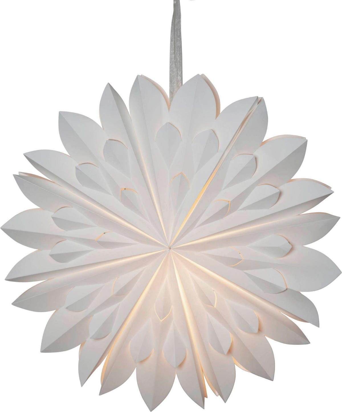 LED-DEKOLEUCHTE 60/18/60 cm   - Weiß, Basics, Papier (60/18/60cm) - Eglo