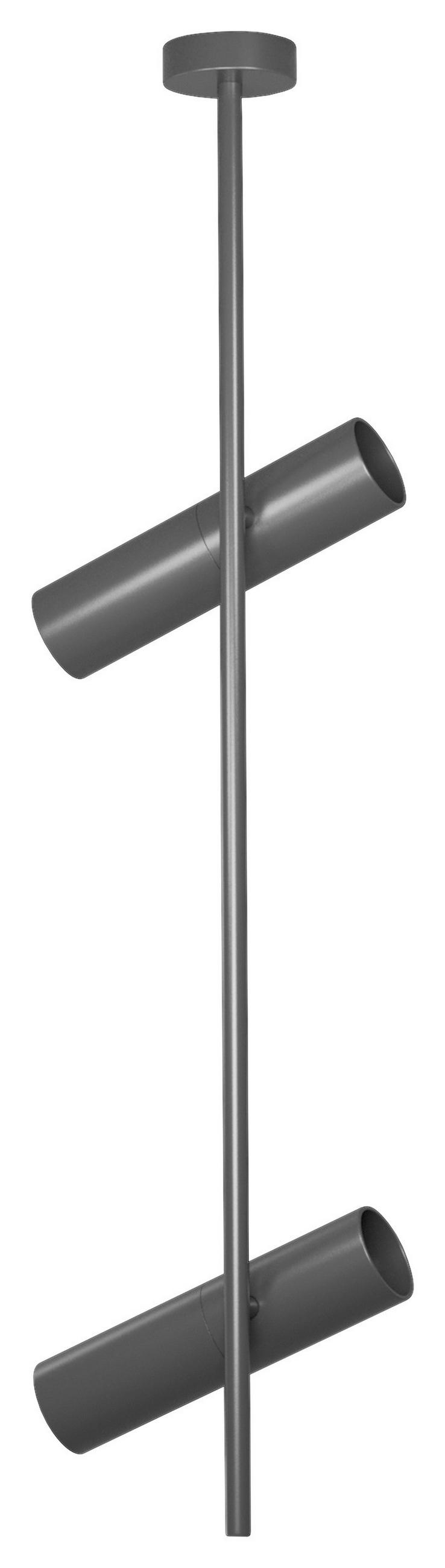 HÄNGELEUCHTE 20/77/5,3 cm   - Schwarz, Basics, Metall (20/77/5,3cm) - MAYTONI