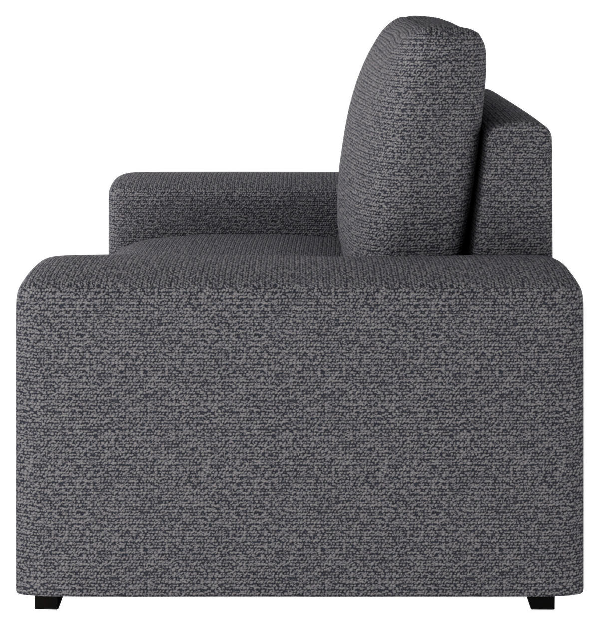 SESSEL in Bouclé Grau  - Beige/Schwarz, Design, Textil (108/91/92cm) - MID.YOU