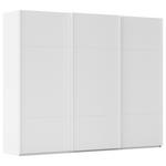 SCHWEBETÜRENSCHRANK 271/223/68 cm 3-türig Weiß  - Weiß, KONVENTIONELL, Holzwerkstoff/Metall (271/223/68cm) - Novel