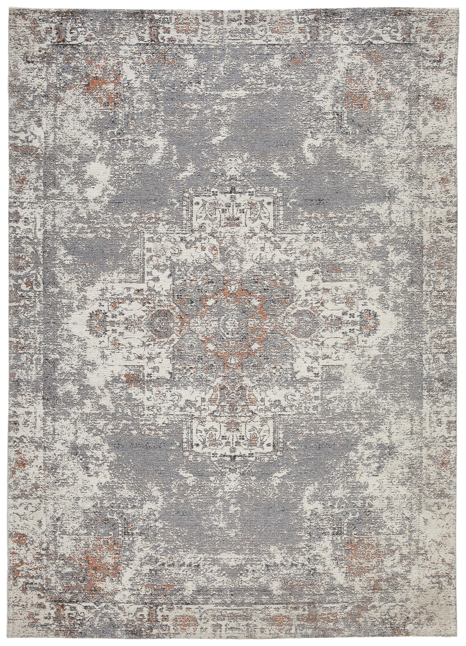 VINTAGE-TEPPICH 80/150 cm Grau  - Grau, Design, Textil (80/150cm) - Novel