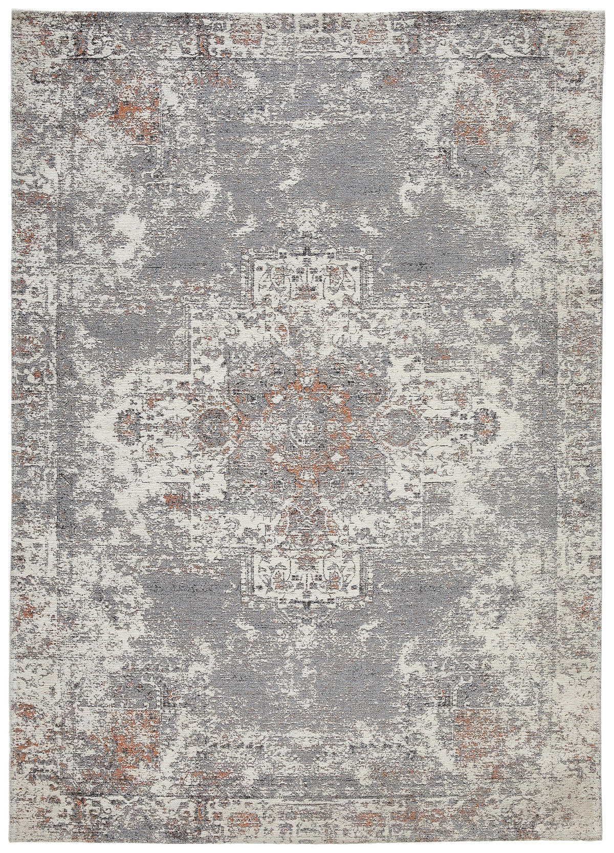VINTAGE-TEPPICH 120/180 cm Grau  - Grau, Design, Textil (120/180cm) - Novel