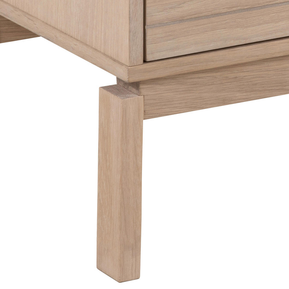 KOMMODE 135,4/80/40 cm  in Eichefarben  - Weiss/Eichefarben, Design, Holzwerkstoff (135,4/80/40cm) - Livetastic