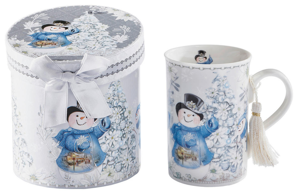 VELIKA ŠALICA ZA KAVU - višebojno, Lifestyle, keramika (0,32l) - X-Mas