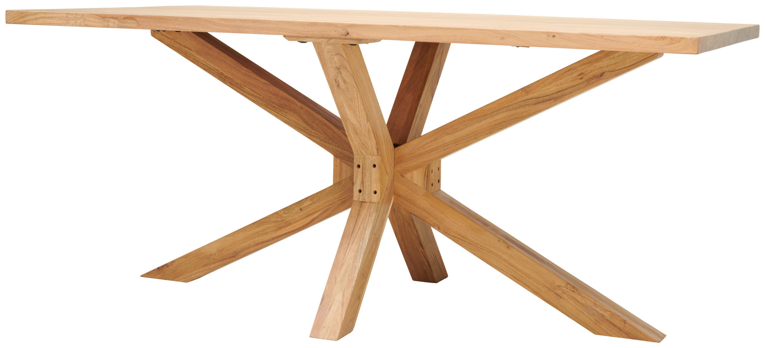 JÍDELNÍ STŮL, akácie, barvy akácie, 175/76/90 cm - barvy akácie, Moderní, dřevo (175/76/90cm) - MID.YOU