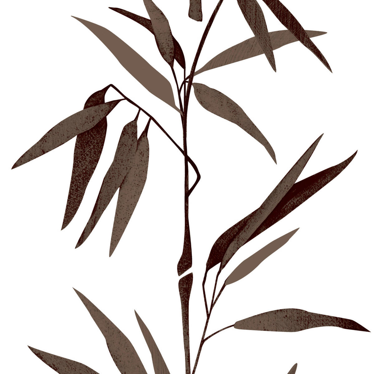 FOTOTAPETE  - Waldgrün/Schlammfarben, Natur, Kunststoff (52/250cm)