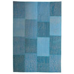 FLACHWEBETEPPICH 160/230 cm Lyrical  - Blau/Multicolor, Basics, Textil (160/230cm) - Novel