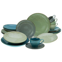 KOMBINOVANÁ SOUPRAVA, 20dílné, kamenina - vícebarevná, Basics, keramika (34/31,5/33cm) - Creatable