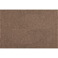 FUßMATTE 60/90 cm Loop taupe  - Beige, Design, Kunststoff/Textil (60/90cm) - wash+dry