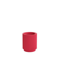ZAHNPUTZBECHER Kunststoff  - Pink, Basics, Kunststoff (8,2/9,5/8,2cm) - Sadena