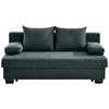 SCHLAFSOFA in Textil Dunkelgrün  - Dunkelgrün, Konventionell, Holz/Textil (200/88/102cm) - MID.YOU