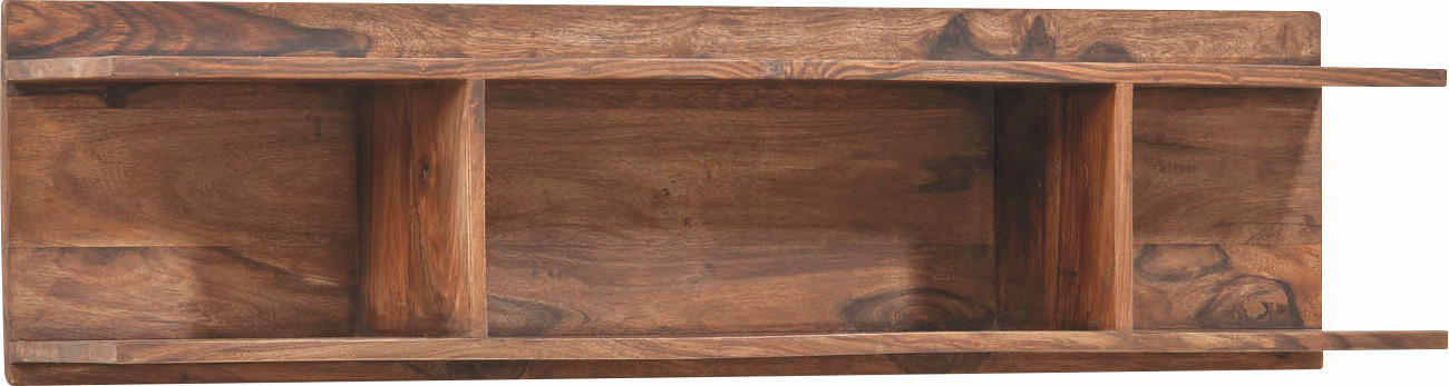 Landscape NÁSTĚNNÝ REGÁL, barvy sheesham
