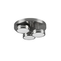 LED-TAKLAMPA Franklin 35/13 cm  - nickelfärgad, Design, metall (35/13cm) - Trio Leuchten