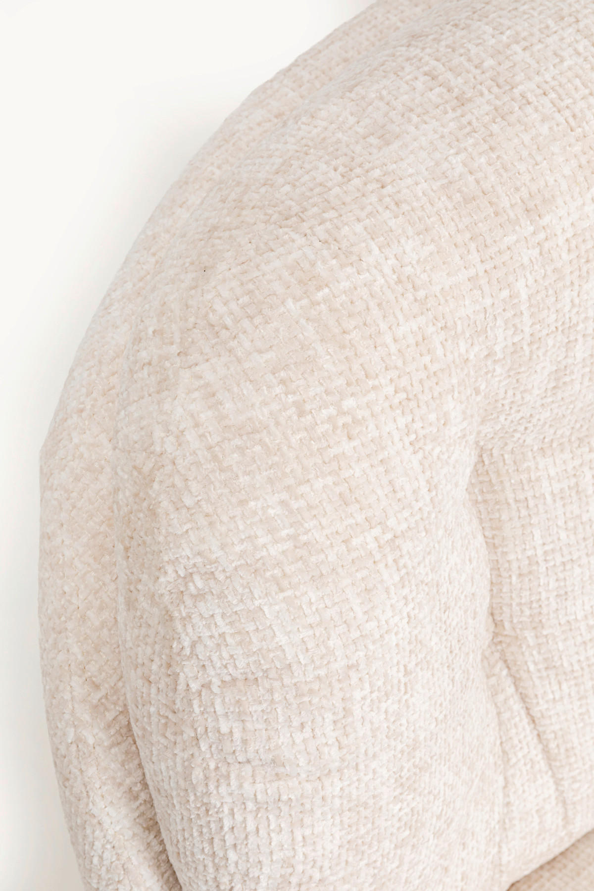 DESIGNSESSEL in Struktur Beige  - Beige, Design, Textil/Metall (84/86/89cm) - Kare-Design