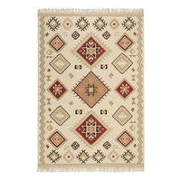 HANDWEBTEPPICH 80/150 cm Brionne Multicolor rechteckig  - Multicolor, Design, Textil (80/150cm)