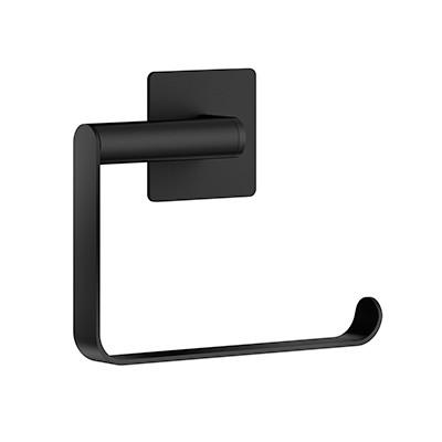 TOILETTENPAPIERHALTER  in Metall  - Schwarz, Basics, Metall (13/10,5/2,5cm)