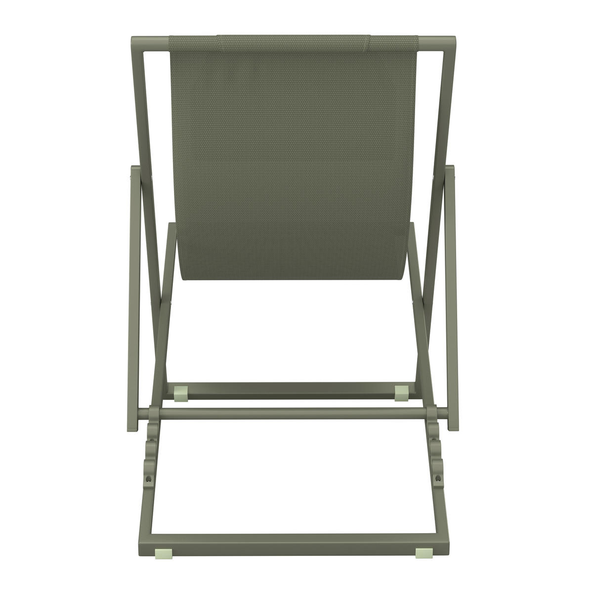 SONNENLIEGE 104/76/93/63 cm  - Hellgrün, MODERN, Textil/Metall (104/76/93/63cm) - Ambia Garden