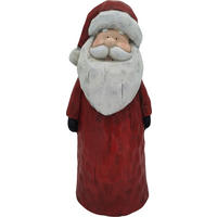 WEIHNACHTSMANN  - Rot, LIFESTYLE, Stein (20,5/48/18,5cm) - X-Mas