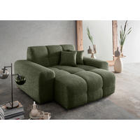 XXL-SESSEL - Waldgrün/Schwarz, MODERN, Kunststoff/Textil (181/87/155cm) - Livetastic