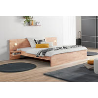 BETT 200/200 cm  Kernbuche   - Kernbuche, Natur, Holz (200/200cm) - MID.YOU