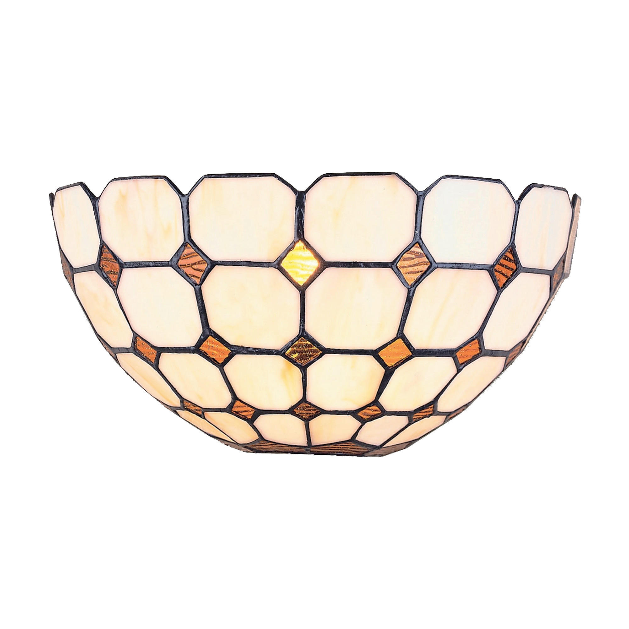 FALILÁMPA - többszínű, Basics, Üveg (15/15.5/31.5cm)