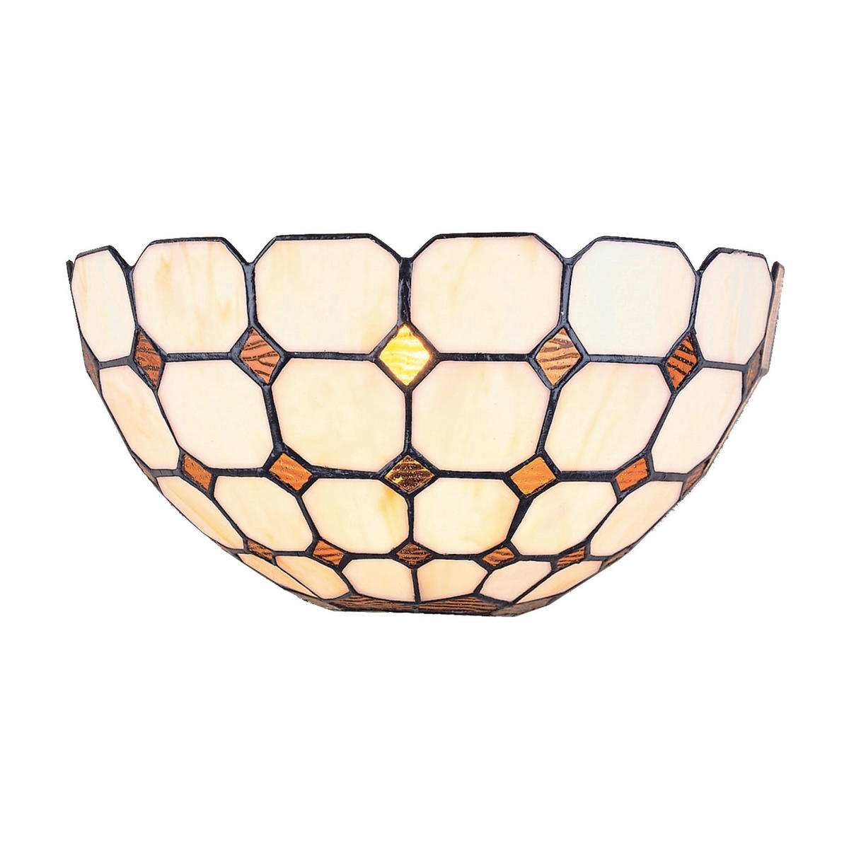 FALILÁMPA - többszínű, Basics, Üveg (15/15.5/31.5cm)