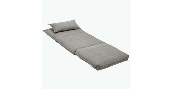 SCHLAFSESSEL  in Cord Grau  - Grau, Design, Textil (83/76,5/59cm) - Carryhome