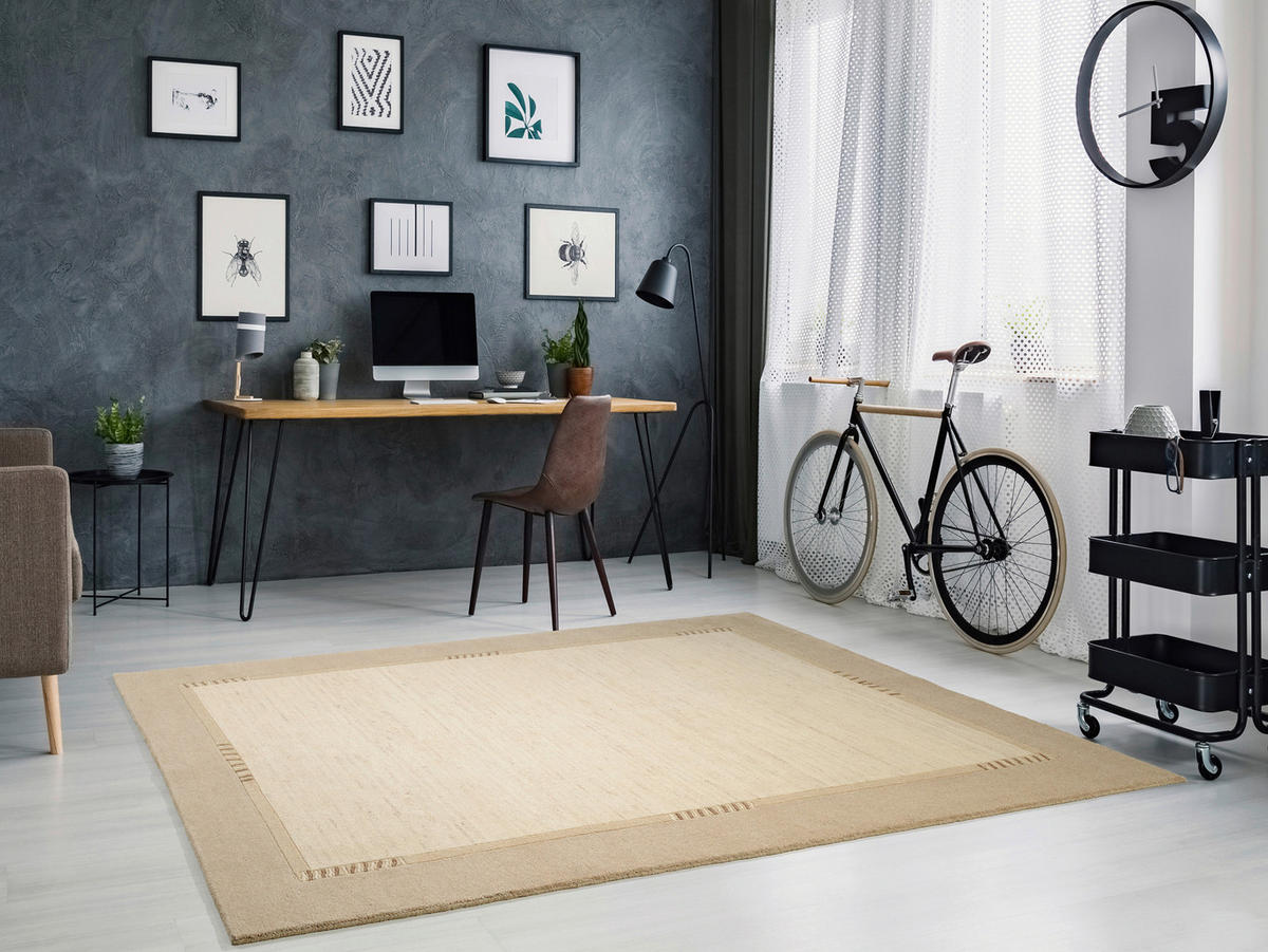 WOLLTEPPICH 200/250 cm Naturfarben  - Naturfarben, Basics, Textil (200/250cm) - Cazaris