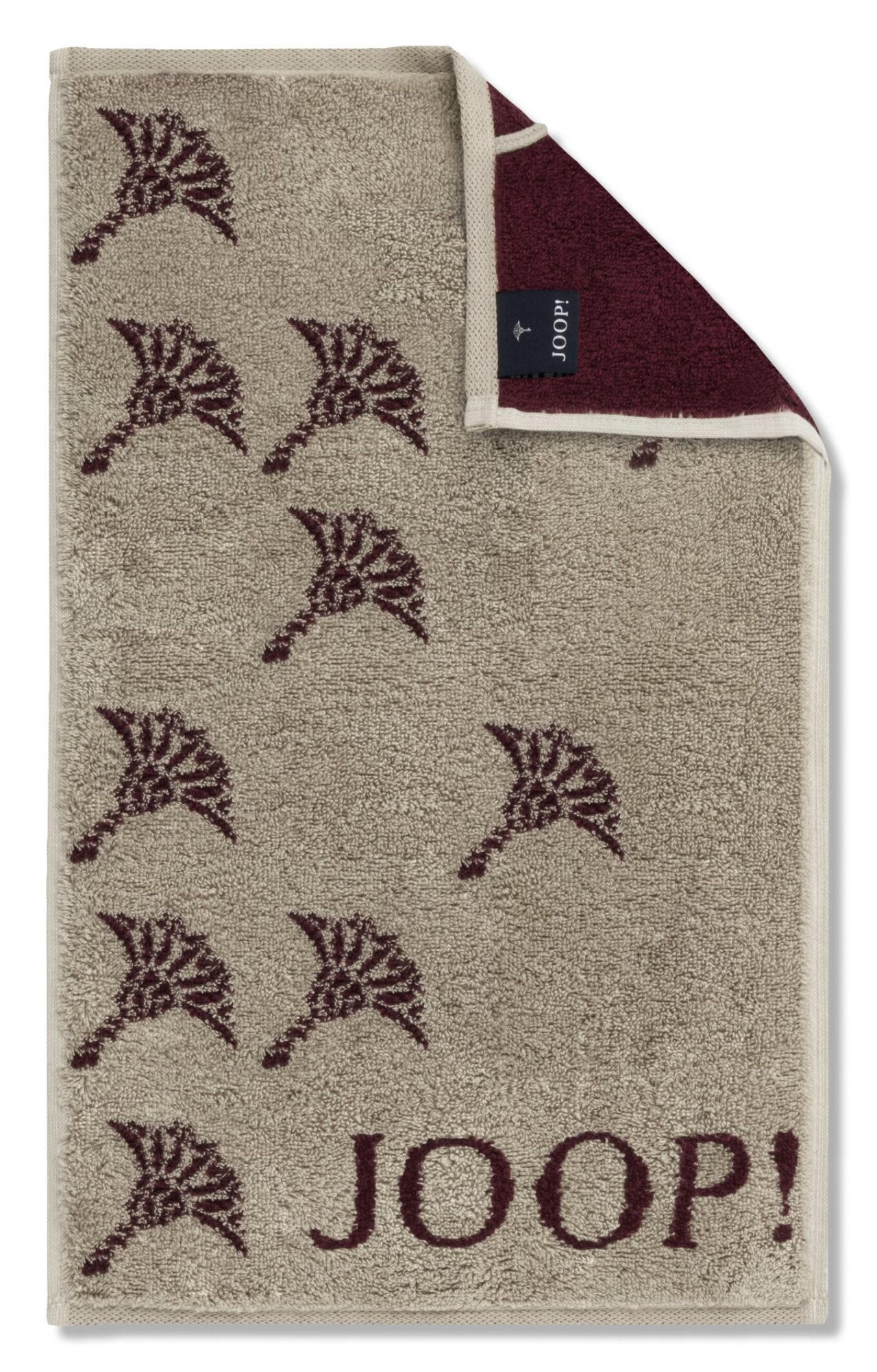 GÄSTETUCH Faded Cornflower Rot 3-teilig 30/50 cm  - Rot, Design, Textil (30/50cm) - Joop!