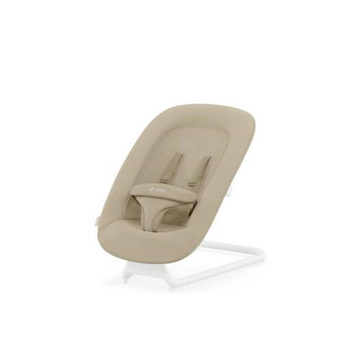 HOCHSTUHLLIEGE Lemo Bouncer  - Sandfarben/Weiß, Basics, Kunststoff/Textil (56/53/82cm) - cybex GOLD
