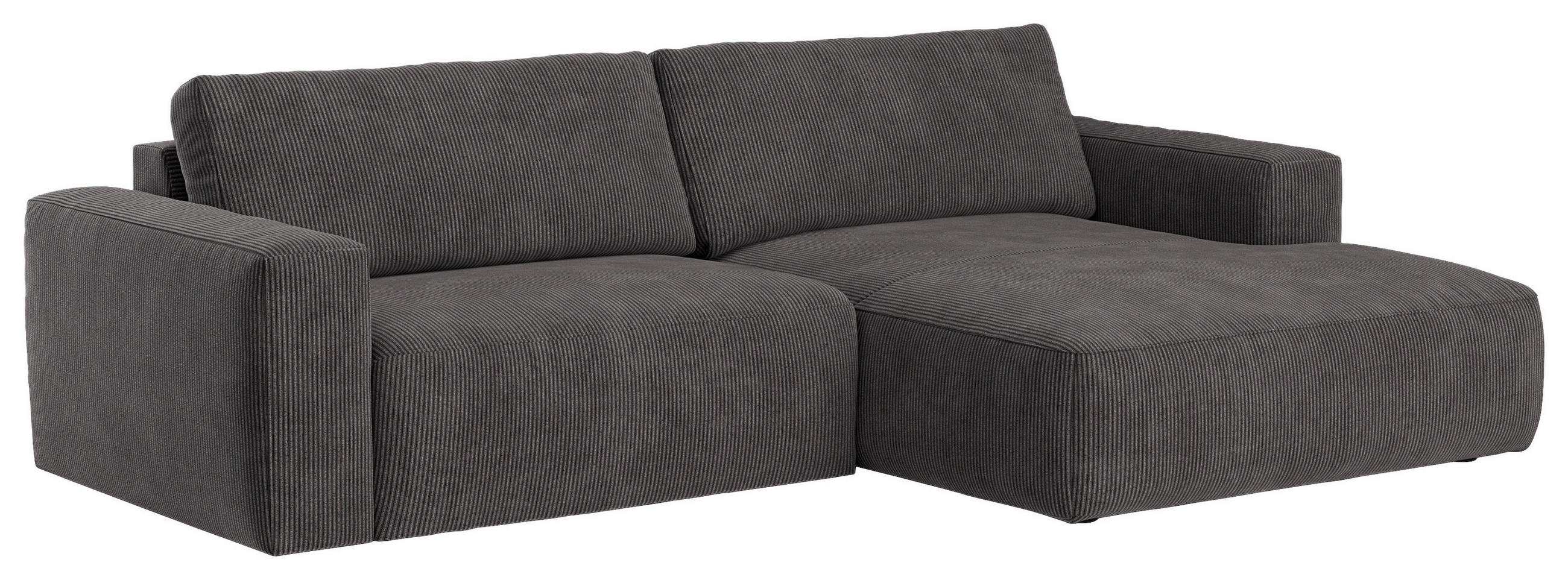 Thumbnail - Mid.you Ecksofa, Anthrazit, Textil, 4-Sitzer, 283x175 cm, Wohnzimmer, Sofas & Couches, Wohnlandschaften