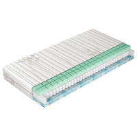 TASCHENFEDERKERNMATRATZE 90/200 cm H2 = mittel  - Textil (90/200cm)
