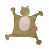 SCHMUSETUCH - Olivgrün/Weiß, Basics, Textil (22/26/11cm) - Sigikid