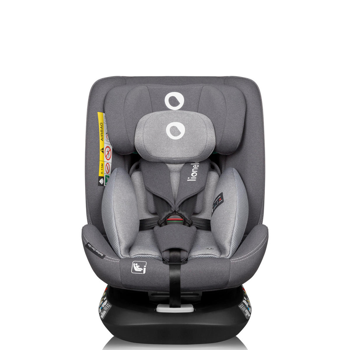 KINDERAUTOSITZ  - Grau, Basics, Kunststoff (44,5/60/81cm) - Lionelo