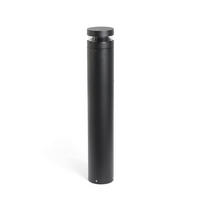 AUßENSTEHLEUCHTE 16/96 cm   - Schwarz, Design, Metall (16/96cm)