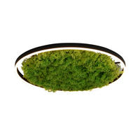WANDLEUCHTE Ritus 58,5/58,5/5,3 cm   - Natur, Naturmaterialien/Kunststoff (58,5/58,5/5,3cm)