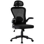 DREHSTUHL  in Netzbespannung Schwarz  - Schwarz, Design, Kunststoff/Textil (59/118-128/64cm) - Carryhome