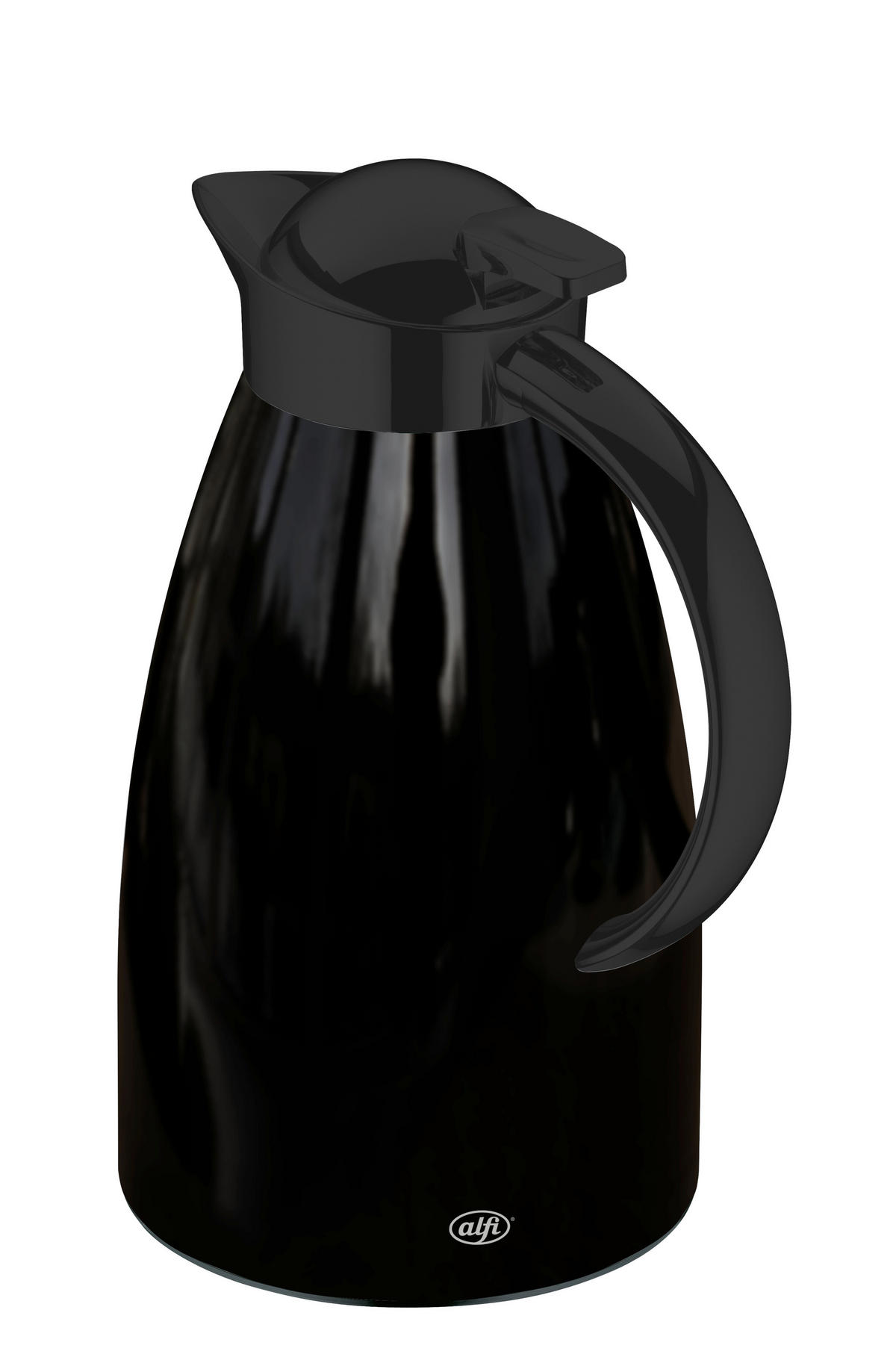 ISOLIERKANNE SIGNO 1 L  - Schwarz, Basics, Kunststoff/Metall (1,0l) - Alfi