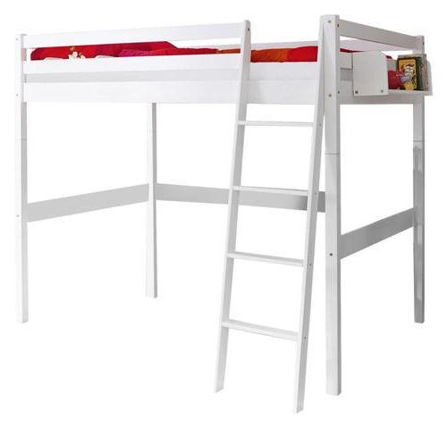 Hochbett 140/200 cm in Weiß
