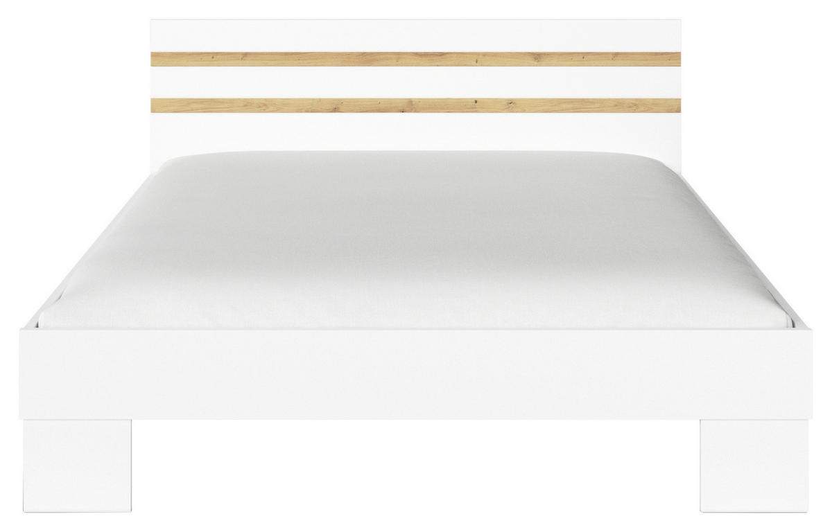 SCHLAFZIMMER Weiß, Eiche Artisan  - Weiß/Eiche Artisan, KONVENTIONELL, Holzwerkstoff