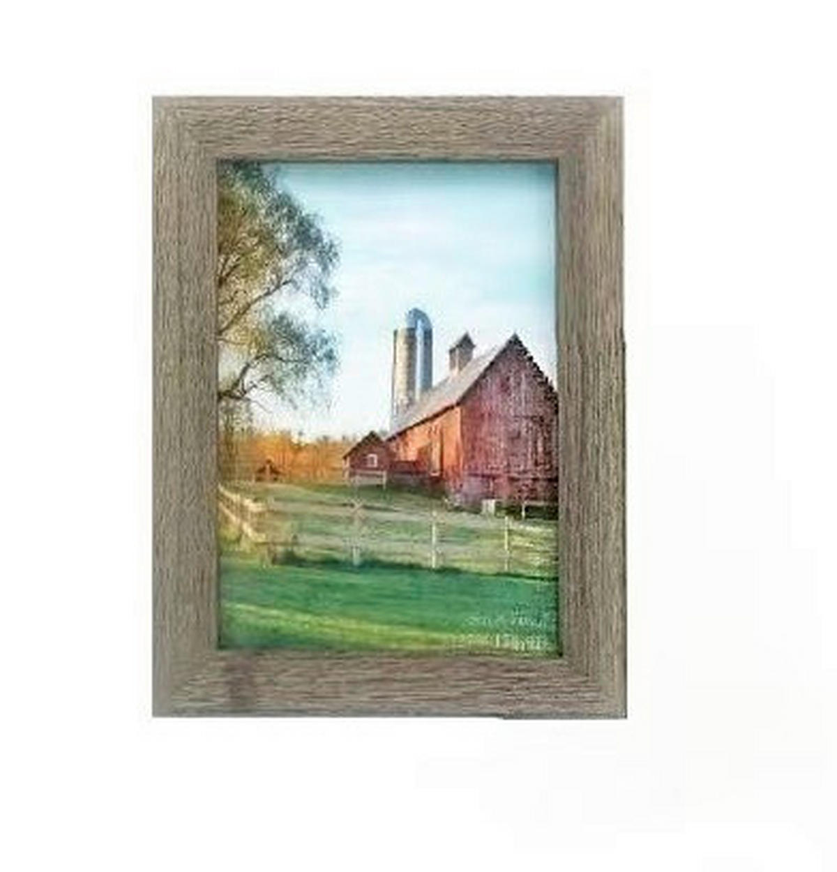 OKVIR ZA SLIKE       14,6/19,6/1,5 cm   - siva, Basics, steklo/leseni material (14,6/19,6/1,5cm) - Ambia Home