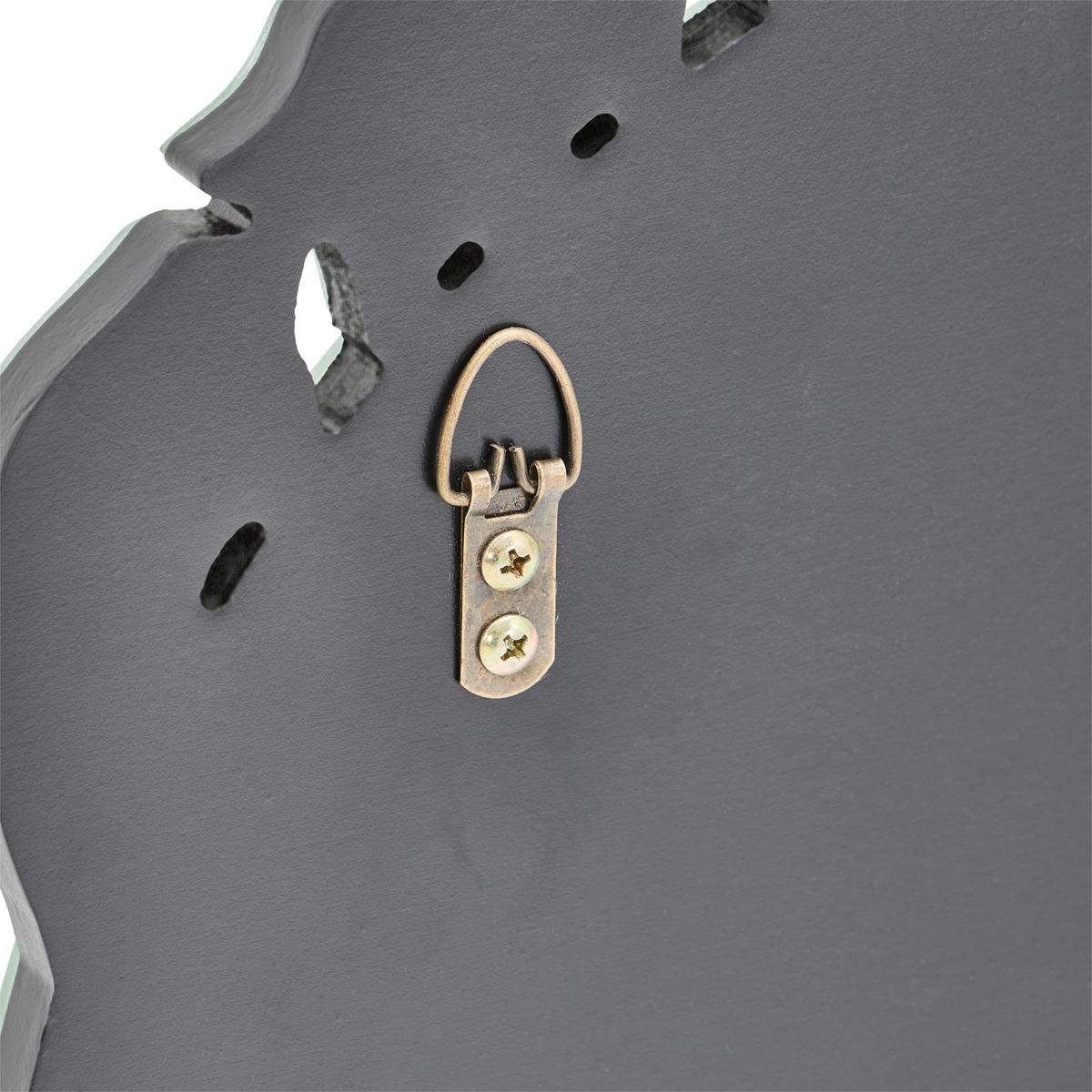 WANDSPIEGEL 40/55.5/1,3 cm    in oval  - Klar, Design, Glas/Holzwerkstoff (40/55.5/1,3cm) - MID.YOU
